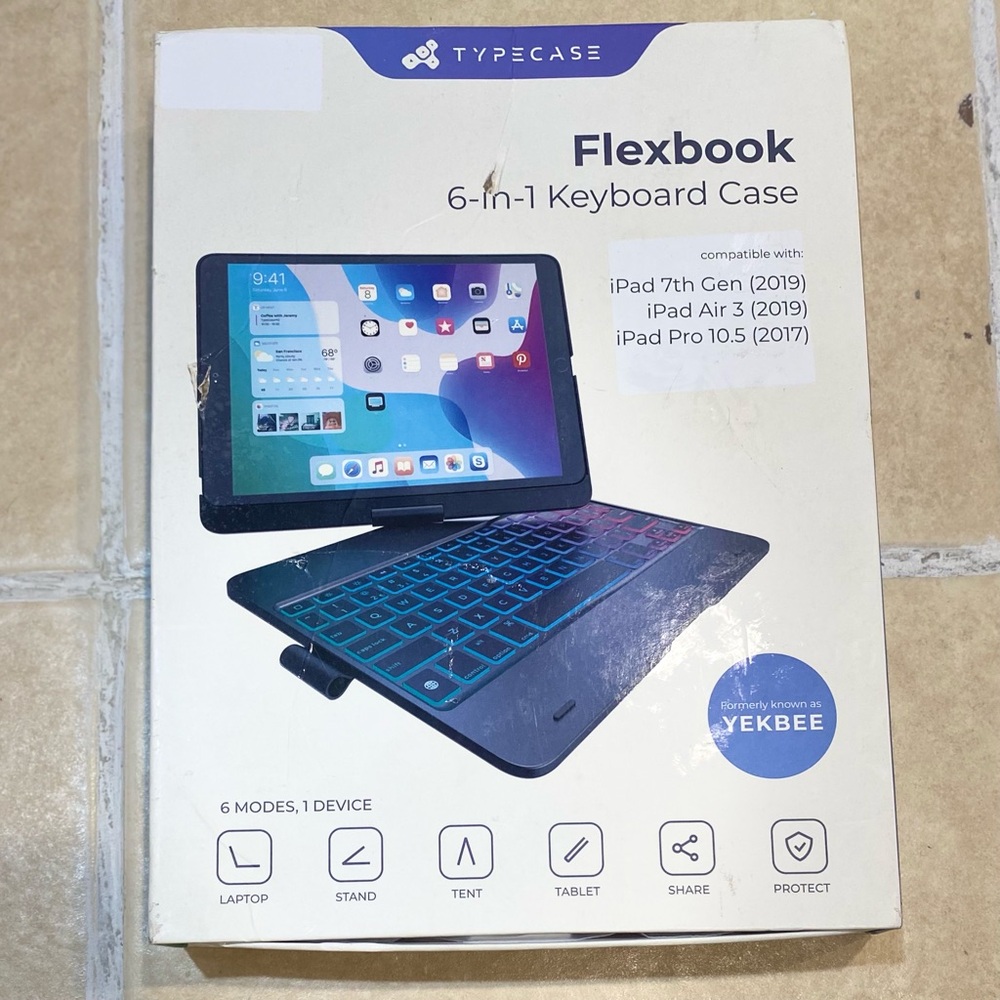 Typecase Flexbook 6-in-1 Keyboard Case